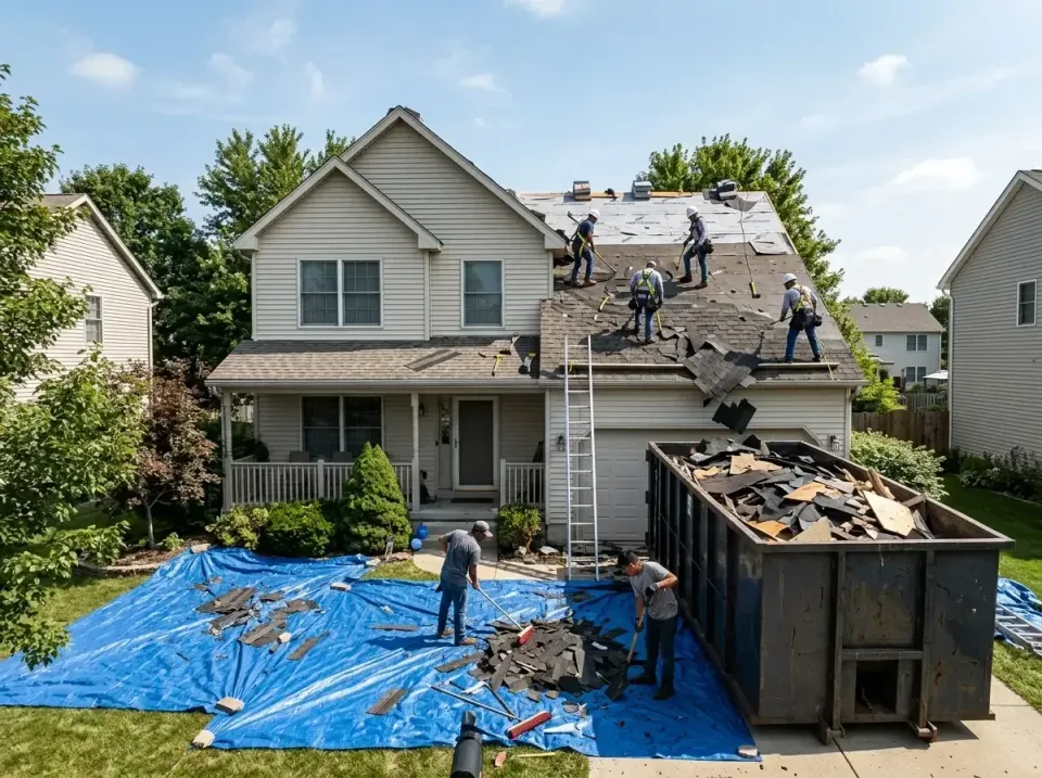 roof-replacement-debris-remova-004 — frequently asked questions, Cheapest Dumpster Rentals in Snow Hill, MD